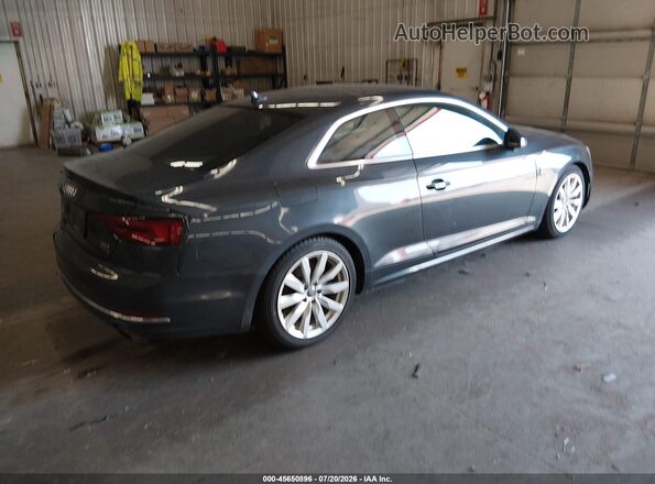WAULNAF57JA097603 2018 AUDI A5 Серый Задняя правая четверть