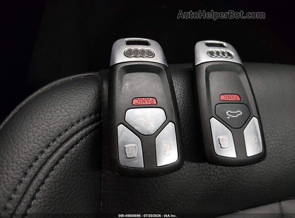 WAULNAF57JA097603 2018 AUDI A5 Серый Вид панели приборов