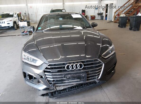 WAULNAF57JA097603 2018 AUDI A5 Серый Вид щитка приборов