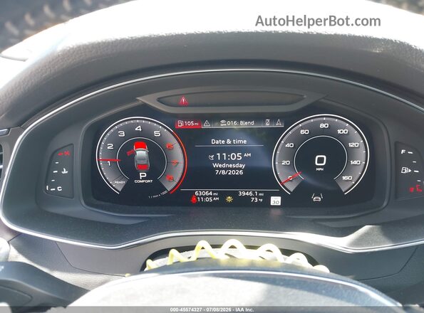 WAUM2AF21KN042285 2019 AUDI A6 Gray უკანა სავარძლების ხედი