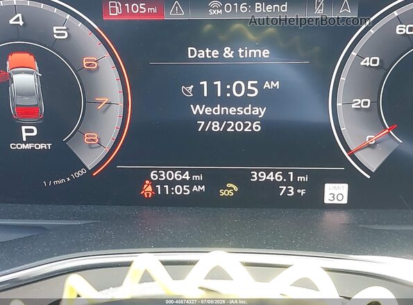 WAUM2AF21KN042285 2019 AUDI A6 Gray 