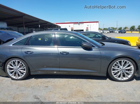 WAUM2AF21KN042285 2019 AUDI A6 Gray სალონის 360-გრადუსიანი ხედი