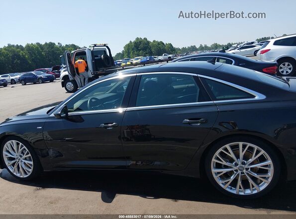 WAUM2AF24KN025612 2019 AUDI A6 Black Սալոնի 360 աստիճան տեսք