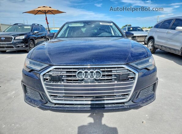 WAUM2AF26KN051354 2019 AUDI A6 Синий Вид спереди