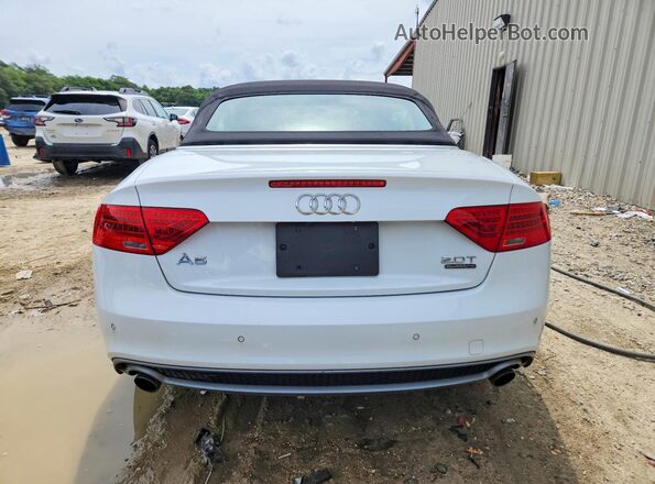 WAUM2AFH0GN004395 2016 AUDI A5 White Вид ззаду