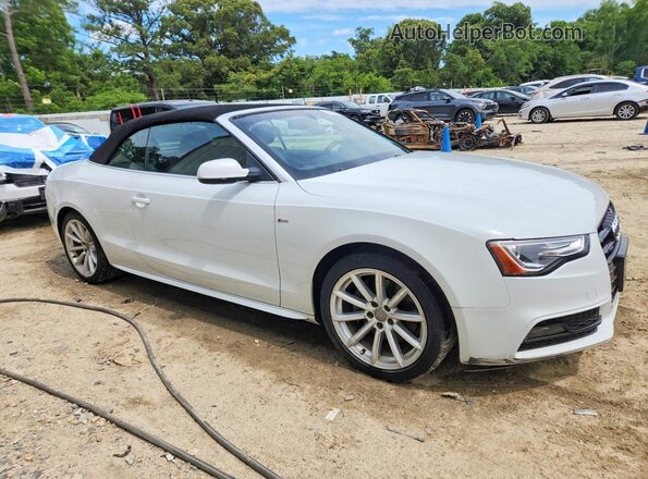 WAUM2AFH0GN004395 2016 AUDI A5 White Передня права чверть
