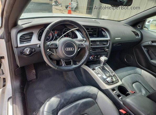 WAUM2AFH0GN004395 2016 AUDI A5 White Вид панелі приладів