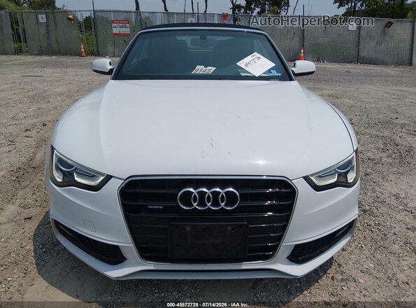 WAUM2AFH5GN007910 2016 AUDI A5 White Front view