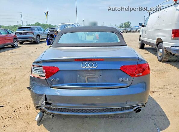 WAUM2AFHXGN003495 2016 AUDI A5 Blue Widok z tyłu
