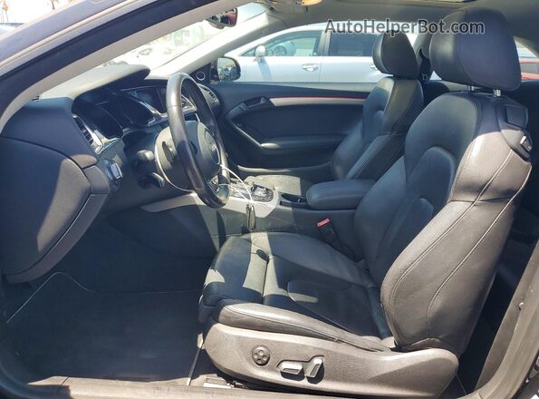 WAUM2AFR0GA017616 2016 AUDI A5 Черный Вид салона спереди