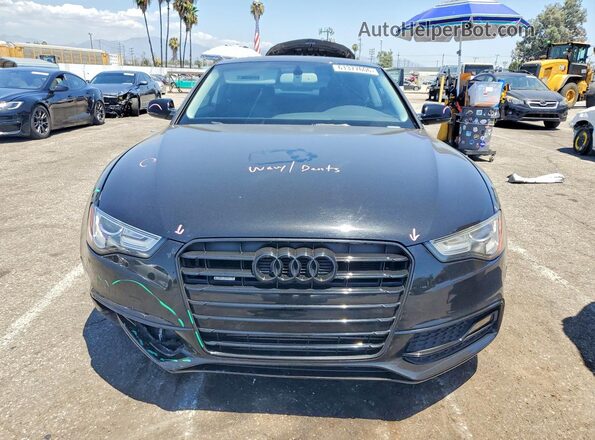 WAUM2AFR0GA017616 2016 AUDI A5 Черный Вид спереди