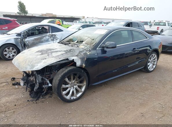 WAUM2AFR6GA004031 2016 AUDI A5 Black წინა მარცხენა ხედი სამი მეოთხედიდან