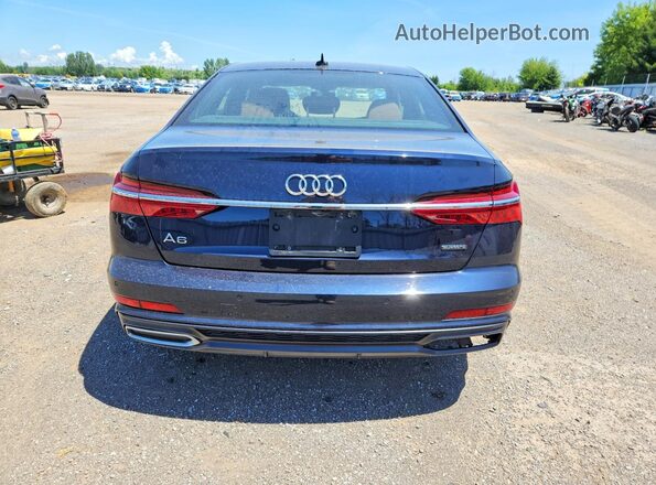 WAUM2BF24KN118068 2019 AUDI A6 Black Հետևի տեսք