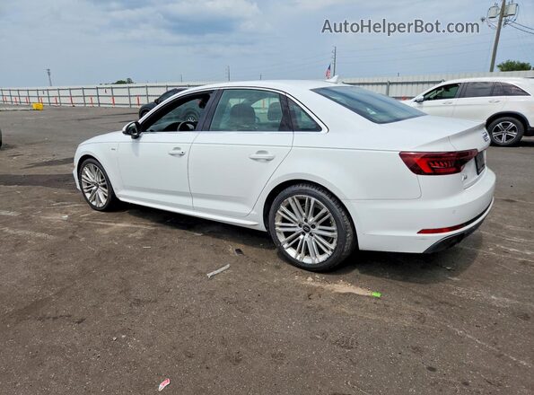 WAUMMAF43JA152840 2018 AUDI A4 White Задня ліва чверть