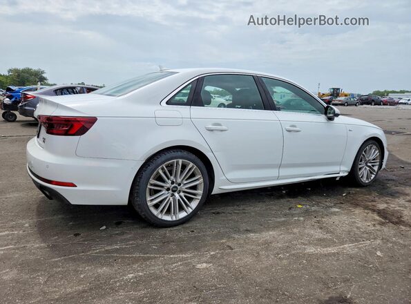 WAUMMAF43JA152840 2018 AUDI A4 White Задня права чверть