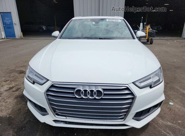 WAUMMAF43JA152840 2018 AUDI A4 White Вид спереду