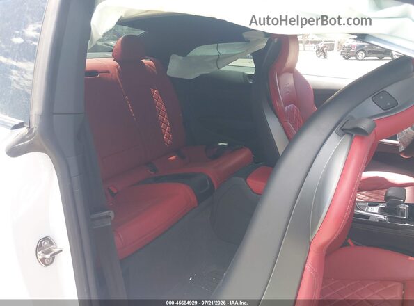 WAUP4AF51RA018779 2024 AUDI S5 White Widok naklejki z numerem VIN
