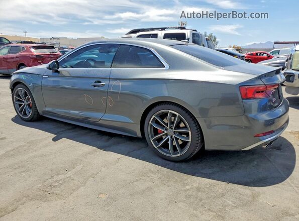 WAUP4AF53JA032803 2018 AUDI S5 Gray Rear left