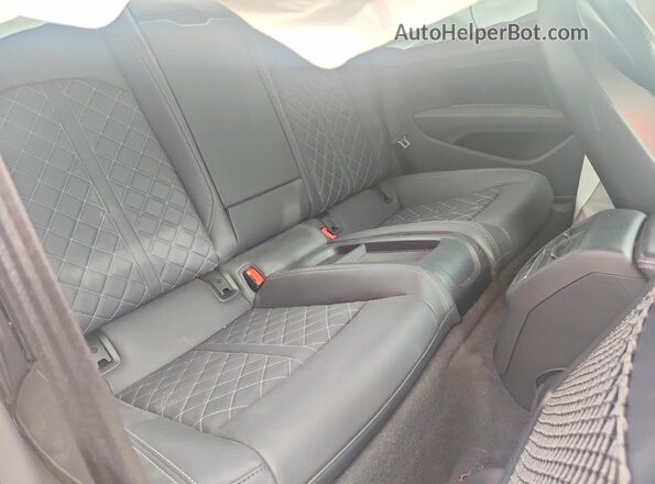 WAUP4AF54PA004100 2023 AUDI S5 Gray Հետևի նստատեղերի տեսք