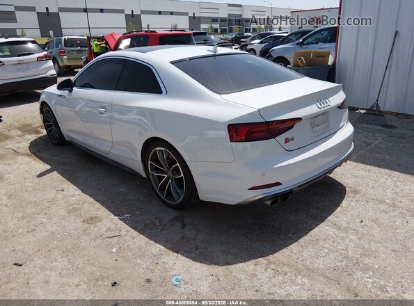 WAUP4AF55JA024380 2018 AUDI S5 White Задня ліва чверть