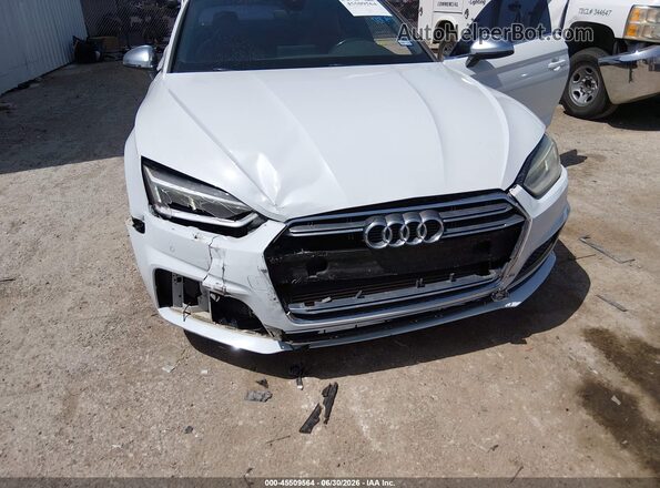 WAUP4AF55JA024380 2018 AUDI S5 White Вид спереду