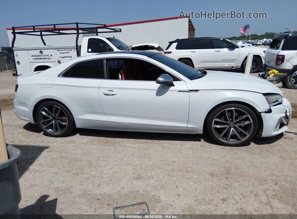 WAUP4AF55JA024380 2018 AUDI S5 White Вид задньої частини салону