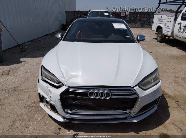 WAUP4AF55JA024380 2018 AUDI S5 White Вид щитка приладів