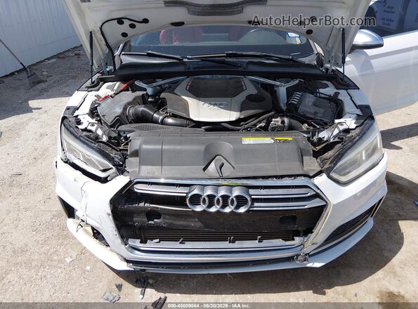 WAUP4AF55JA024380 2018 AUDI S5 White Вид ззаду