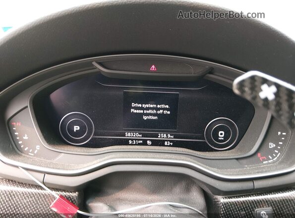 WAUP4AF55KA089151 2019 AUDI S5 Gray Rear seats view