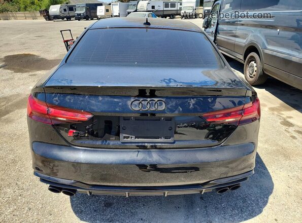 WAUP4AF59PA044690 2023 AUDI S5 Black Вид ззаду