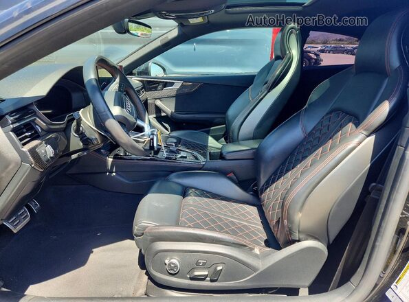 WAUP4AF59PA044690 2023 AUDI S5 Black Вид салону спереду