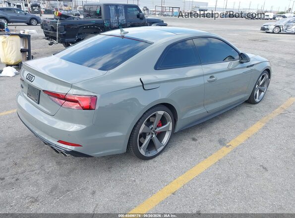 WAUP4AF5XKA066822 2019 AUDI S5 Gray Задня права чверть