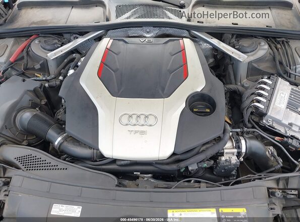 WAUP4AF5XKA066822 2019 AUDI S5 Gray Вид ззаду
