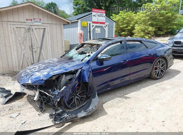 WAUPFAF26LN019569 2020 AUDI S7 Blue Przód lewy
