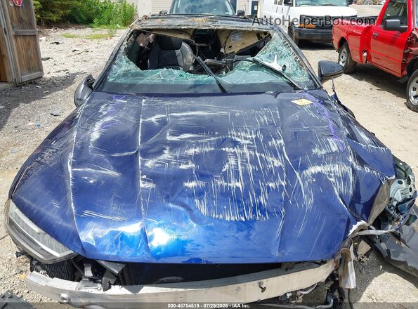 WAUPFAF26LN019569 2020 AUDI S7 Blue Widok z tyłu