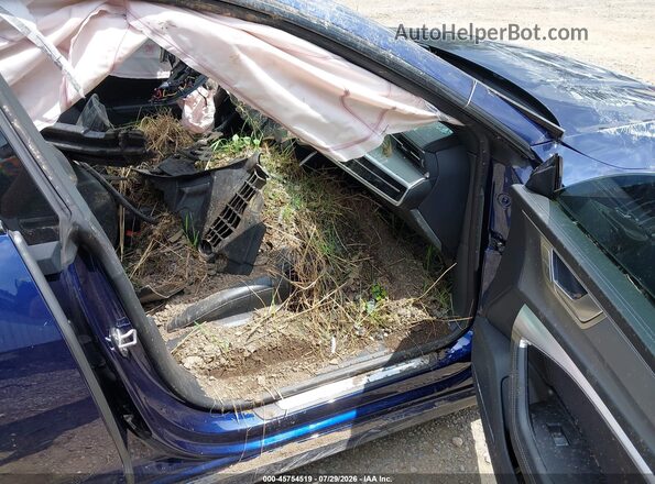 WAUPFAF26LN019569 2020 AUDI S7 Blue Widok wnętrza z przodu