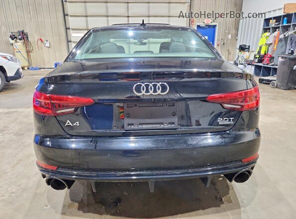 WAUPNAF42HA169245 2017 AUDI A4 Black Rear view