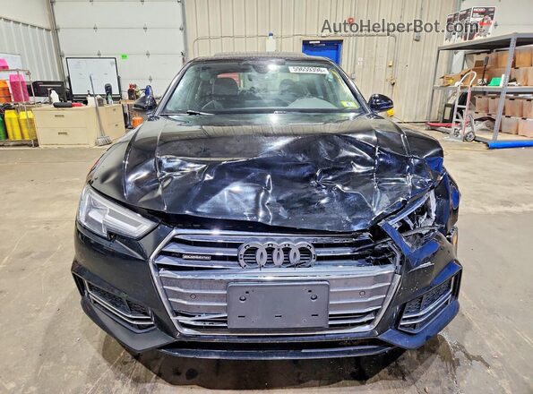WAUPNAF42HA169245 2017 AUDI A4 Black Front view