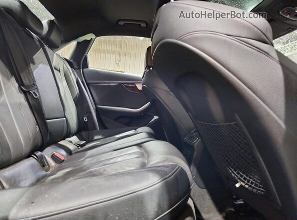 WAUPNAF42HA169245 2017 AUDI A4 Black Rear seats view
