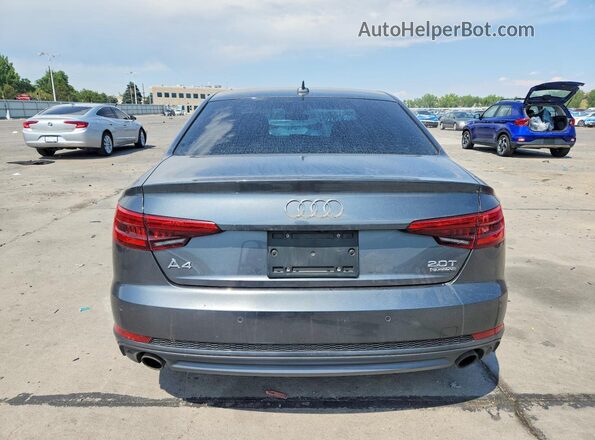 WAUPNAF47HN068548 2017 AUDI A4 Gray Вид ззаду