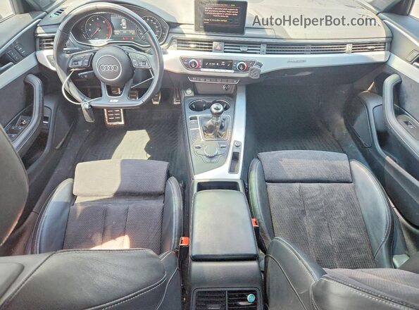 WAUPNAF47HN068548 2017 AUDI A4 Gray Вид панелі приладів