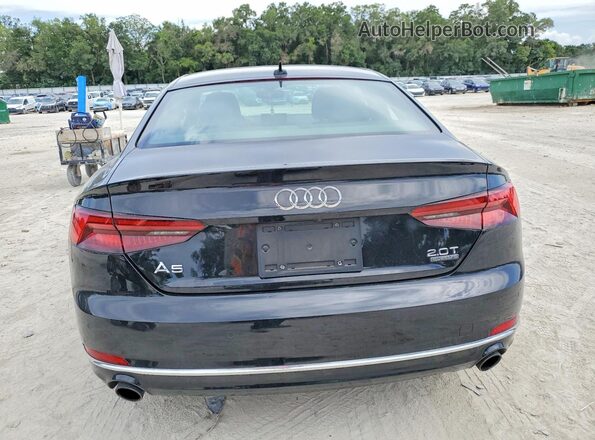 WAUPNAF57JA135042 2018 AUDI A5 Black Widok z tyłu