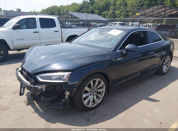 WAUPNAF58JA057824 2018 AUDI A5 Черный Передняя левая четверть