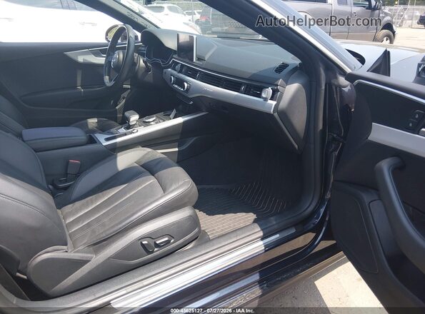 WAUPNAF58JA057824 2018 AUDI A5 Черный Вид салона спереди