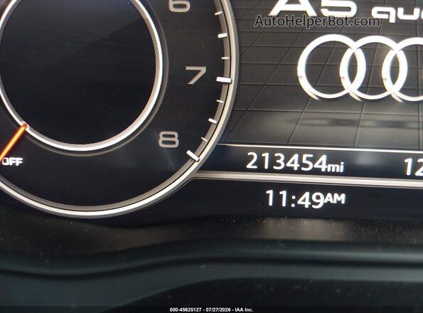 WAUPNAF58JA057824 2018 AUDI A5 Черный 