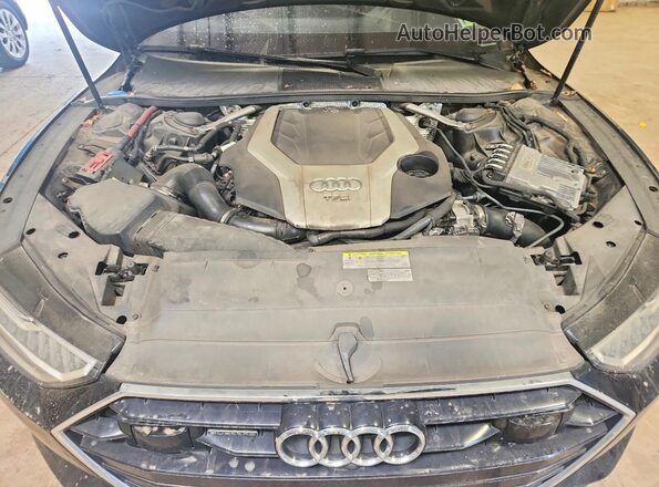 WAUR2AF24KN031836 2019 AUDI A7 Black Սալոնի հետևի տեսք