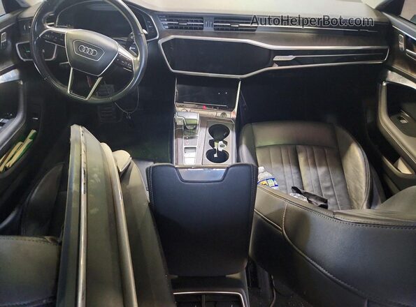 WAUR2AF24KN031836 2019 AUDI A7 Black Առջևի վահանակի տեսք
