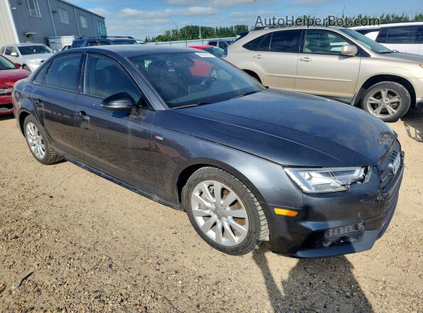 WAURNAF43JA211307 2018 AUDI A4 Gray Передня права чверть