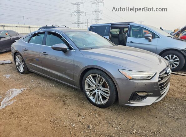 WAUS2AF28KN036278 2019 AUDI A7 Gray Przód prawy