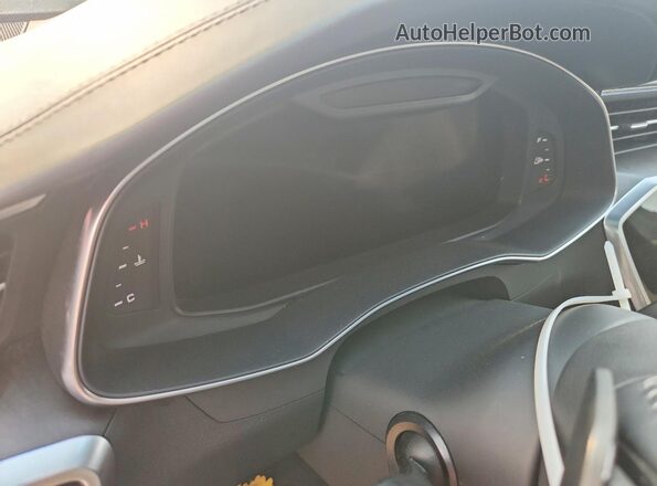WAUS2AF28KN036278 2019 AUDI A7 Gray Widok zestawu wskaźników